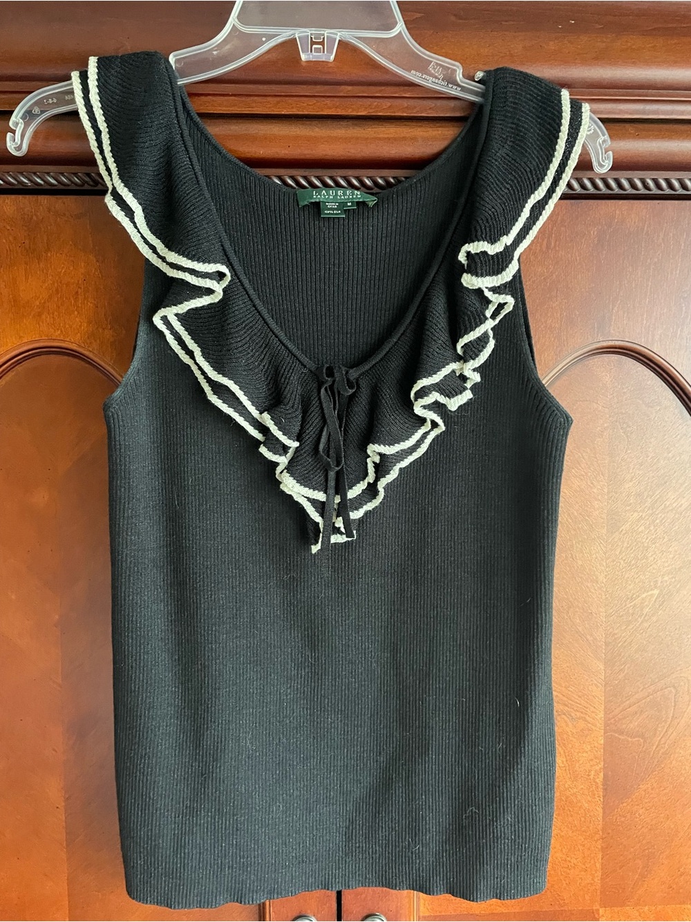 RALPH LAUREN ribbed top